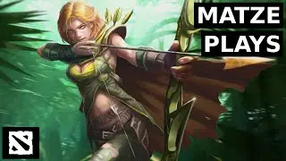 Dota 2 | Matze plays Windranger | Wer gibt hier auf?