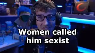 "I'm afraid to sit alone with a woman"