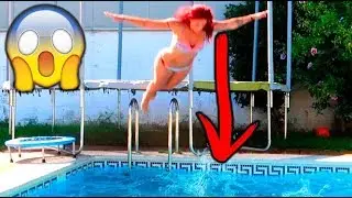 EXTREME DASH AND THE BEST DIVE IN THE POOL!! Makiman