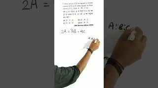 Ratio and Proportion question