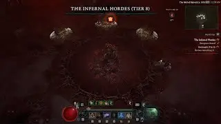 Just another Landslide clearing Infernal Hordes T8 (Diablo 4 season 5)