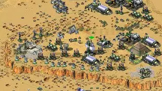 Red Alert 2 | Plush Bluff | 7 hard AI VS 1