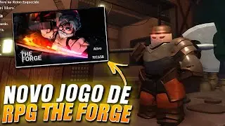 NOVO JOGO DE RPG HYPADO NO ROBLOX!!! THE FORGE