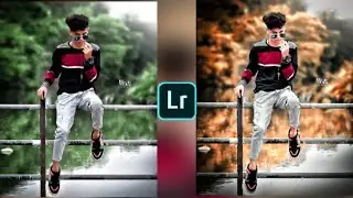 Lightroom Fire Effect Photo Editing | New Lightroom Photo Editing Tutorial || Nk Editing ||