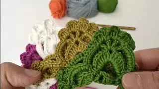 800 tane ördüm şok oldular😳5 dakikada bir tane ör sat muhteşem tığ işi Easy crochet knitting project