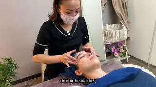 ASMR I found a salon next to 40 FLOORS BUILDING IN OSAKA, Japan (soft spoken)
