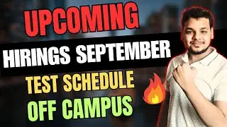 OFF Campus New Hiring Updates | Infosys , Juspay & Other Upcoming Hirings | Latest Updates