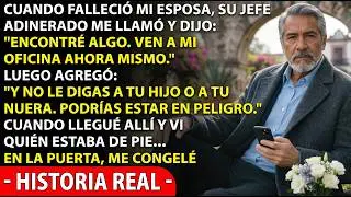 El día del funeral de mi esposa, su jefe me llamó y me dijo: “¡Tienes que ver esto!” — Historia real