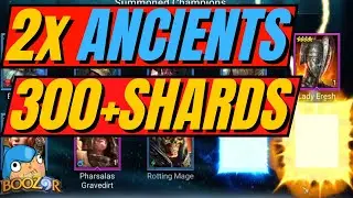 FIRST SHARD PULL VIDEO 2x ANCIENT EVENT OVER 300 SHARDS PULLED ! | Raid: Shadow Legends