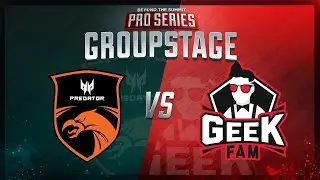 TNC Predator vs Geek Fam Game 2 - BTS Pro Series: SEA - Group Stage w/ Lyrical & Tsunami