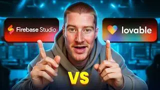 NEW Google Firebase Studio vs Lovable (Which Should You Use?)