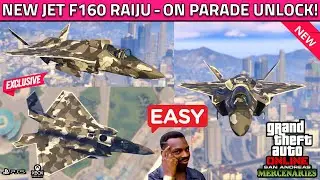 NEW F160 Raiju Jet WORTH?! On Parade Gameplay, How To Get Trade Price For F160 Raiju! GTA 5 Online
