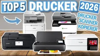 Top 5 MULTIFUNKTIONSDRUCKER 2026 | Die Besten Drucker, Scanner, Kopierer im Vergleich
