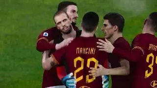 AS ROMA VS RB LEIPZIG UEFA CHAMPIONS LEAGUE eFootball PES 2020