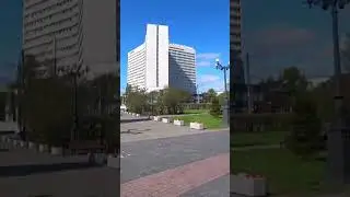 Мурманск. Центральный сквер.