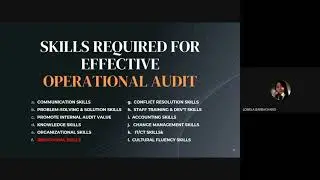 Introduction to Operations Audit (Morning Class)
