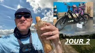 2022 - Jour 2 - Trip à vélo électrique : Belgique, France et Espagne