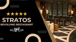 Stratos Revolving Lounge Bar and Grill (Full Lounge Bar Tour in just 4 minutes)