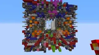 Fast Seamless 7x7 Piston Door (1.5s Opening)