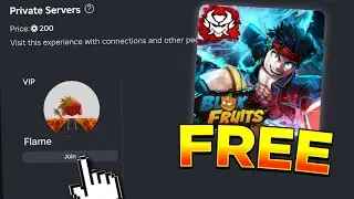 Free Blox Fruits Private Server (VIP Server For Free ROBLOX)