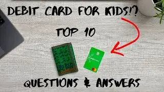 Greenlight -  Debit / Credit Card For Kids And Teenagers! Top 10 Questions / Answers!