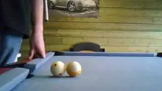 one handed 1 mm jump massé by Tombuzz