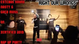 Esteban Xound, Nasty G, Gheb Moss premiere 