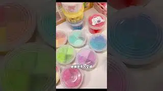 黏土調色好用收納盒分享[Sharing a useful storage box for clay color mixing] #黏土教程 #claytutorial