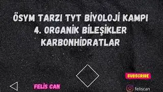4)  ACİL BİYOLOJİ LAZIM- KARBONHİDRATLAR - #tytbiyoloji - 9.SINIF- #yks2024