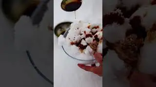 How To Make Snow Desert #bicibici #snowdesert #desert #icecream #icecreamtypes #yummy