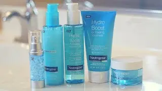 Testing Out New SkinCare Line | Neutrogena Hydro Boost #skincarestatus