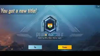 How To Get 🇮🇳 INDIA'S  #Grenadier Title #Long Shot in Pubg Mobile/