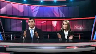 After effects project files: News Virtual Studio Set