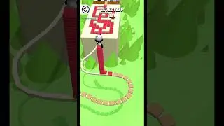 Gameplay top mobile games Relaxing n satisfying game iOS/ANDROID Stacky Dash  #shorts Level 1839