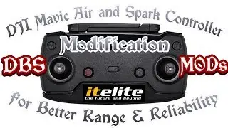 DJI Mavic Air & Spark - Controller Modification tutorial for better range and reliability.