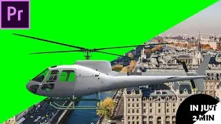 How To Remove Green Screen In Adobe Premier Pro In JUST  2 MINUTES..