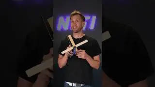 Working BOOMERANG Made From Paint Sticks!