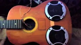 Колонка из гитары (часть 1)