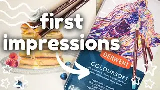 Derwent Coloursoft Pencils Review: First Impressions