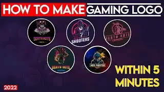 How To Make Gaming Logo | How To Make Gaming Logo For Youtube Channel | Logo For YouTube Channel