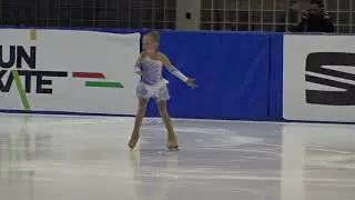 13th Santa Claus Cup 2019: Káira Andrásik(HUN) - Mini Cubs Girls ISU 8 Free Skating