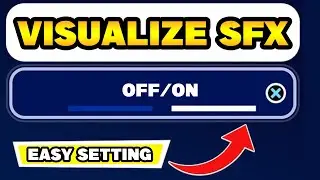 How To Turn On Visualize Sound Effects In Fortnite (How To See Chests And Footsteps In Fortnite)