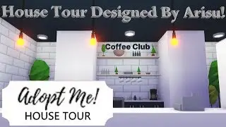 Cute Café House Tour Designed By Arisu in adopt Me (Roblox) | Crazy Bob
