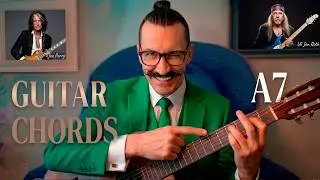 A7 аккорд (ЛЯ МАЖОР СЕПТАККОРД - A dominant 7th chord) Уроки гитары - Играй, как Бенедикт! #43