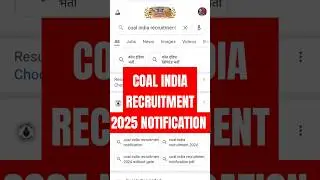 Coal India Recruitment through GATE 2025 #shorts #gate2025 #jobupdate :63