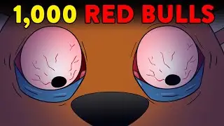 What If You Drank 1,000 Red Bulls?!