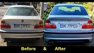 BMW e46 Paint Correction  |Turning a $800 Car into a $3050 Car| (Part 4)
