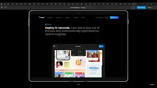 Design Section - Designing Framer's Website UI with Figma