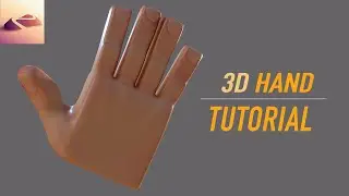 Nomad Sculpt Tutorial: 3D Hand Sculpt