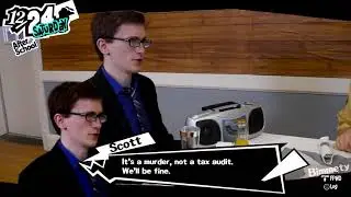Persona 5 Scott the woz meme